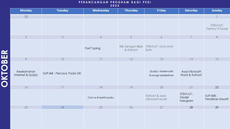 Jadual-Latihan-PEDi--Oktober-2023